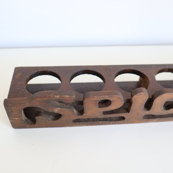 Vintage Wooden Spice Rack - Picture 6 of 14